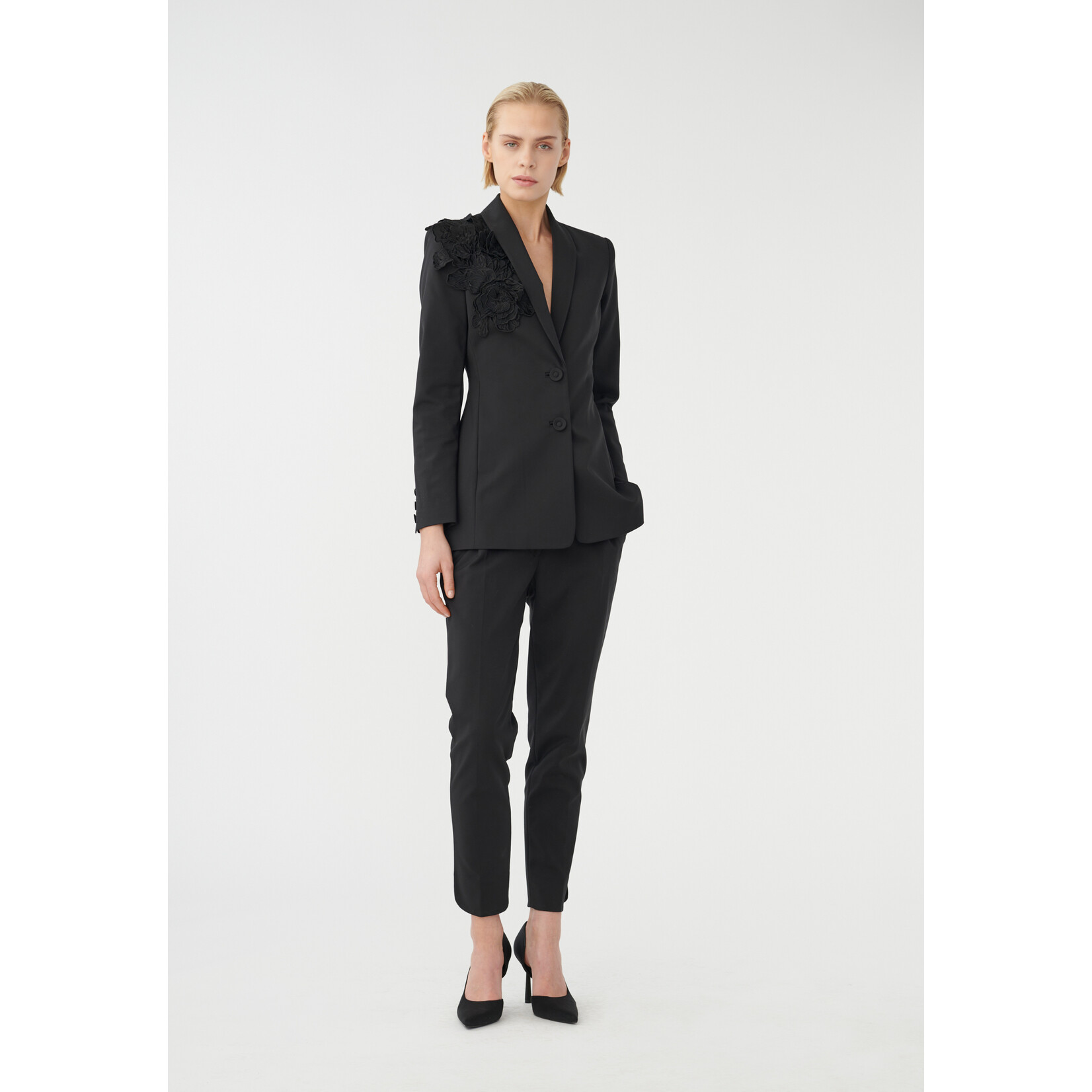 Festive pantalon Cametti black