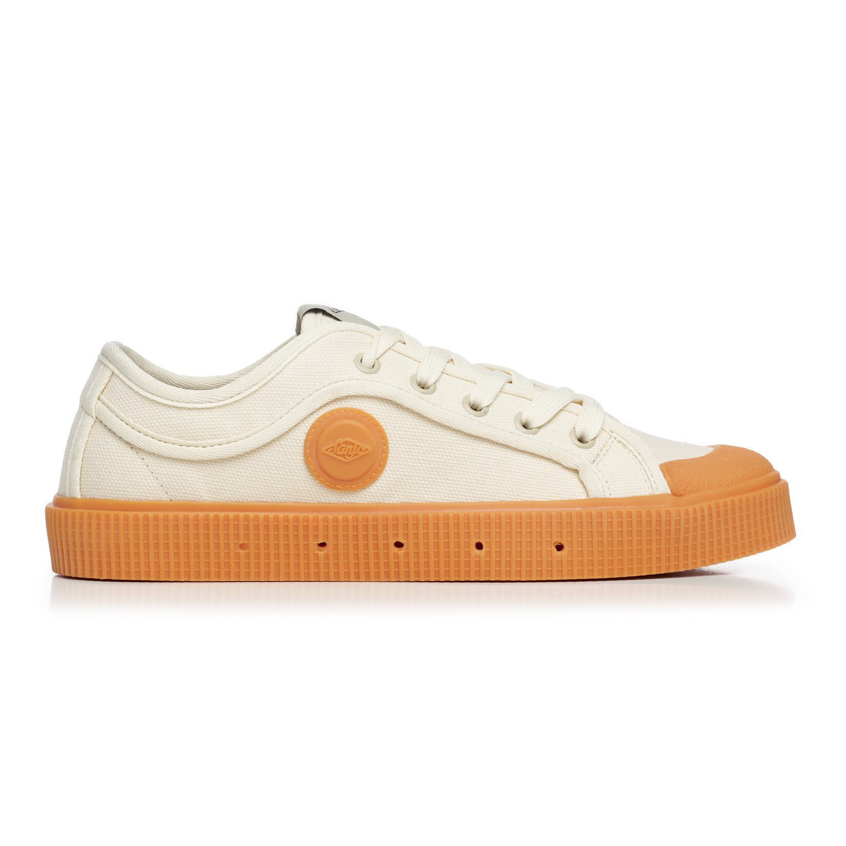 Sanjo Sanjo katoenen vegan sneaker K2000 Mandarina