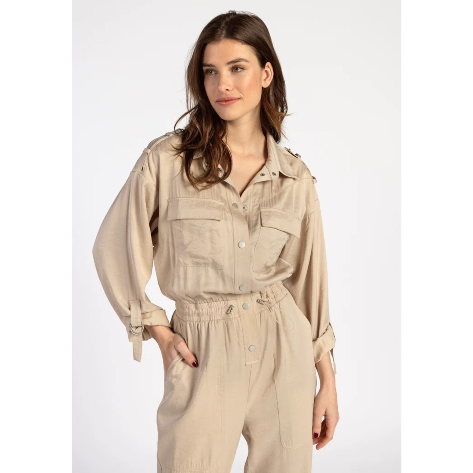 Aaiko jumpsuit Javiera SAND