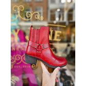 Fly London Mebi123fly enkellaars voor dames, Zwart, 9 UK