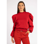 Aaiko viscose trui kate lava rood