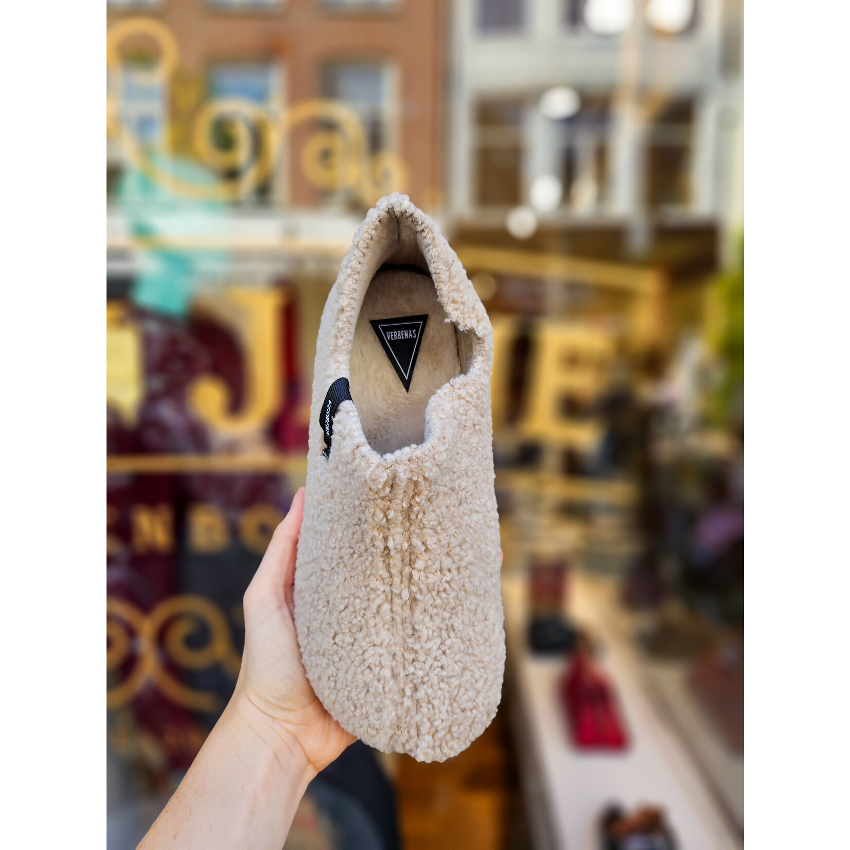 Verbenas sloffen YOI beige