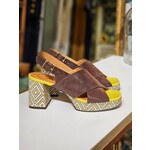 Chie Mihara, sandaal slingback platform GALMA cafe/lemon