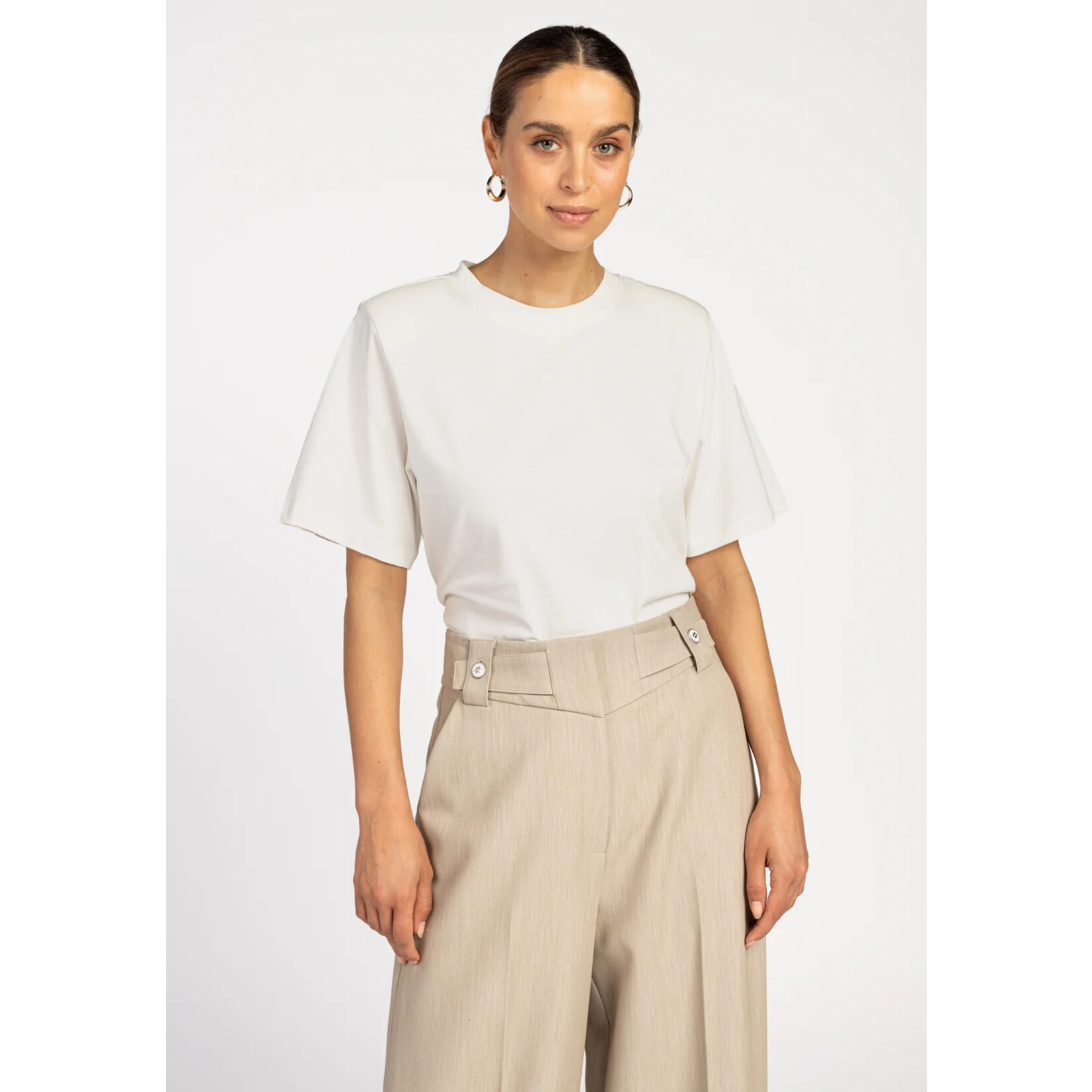 Aaiko pantalon recht NORE desert taupe