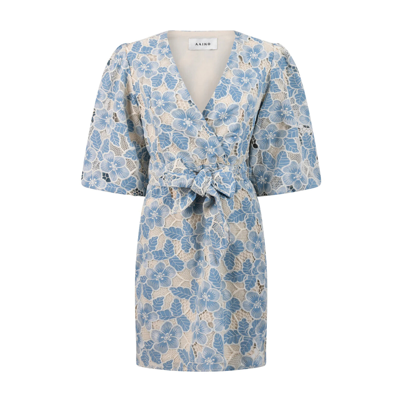 Aaiko jurk BAILEY bloem blauw