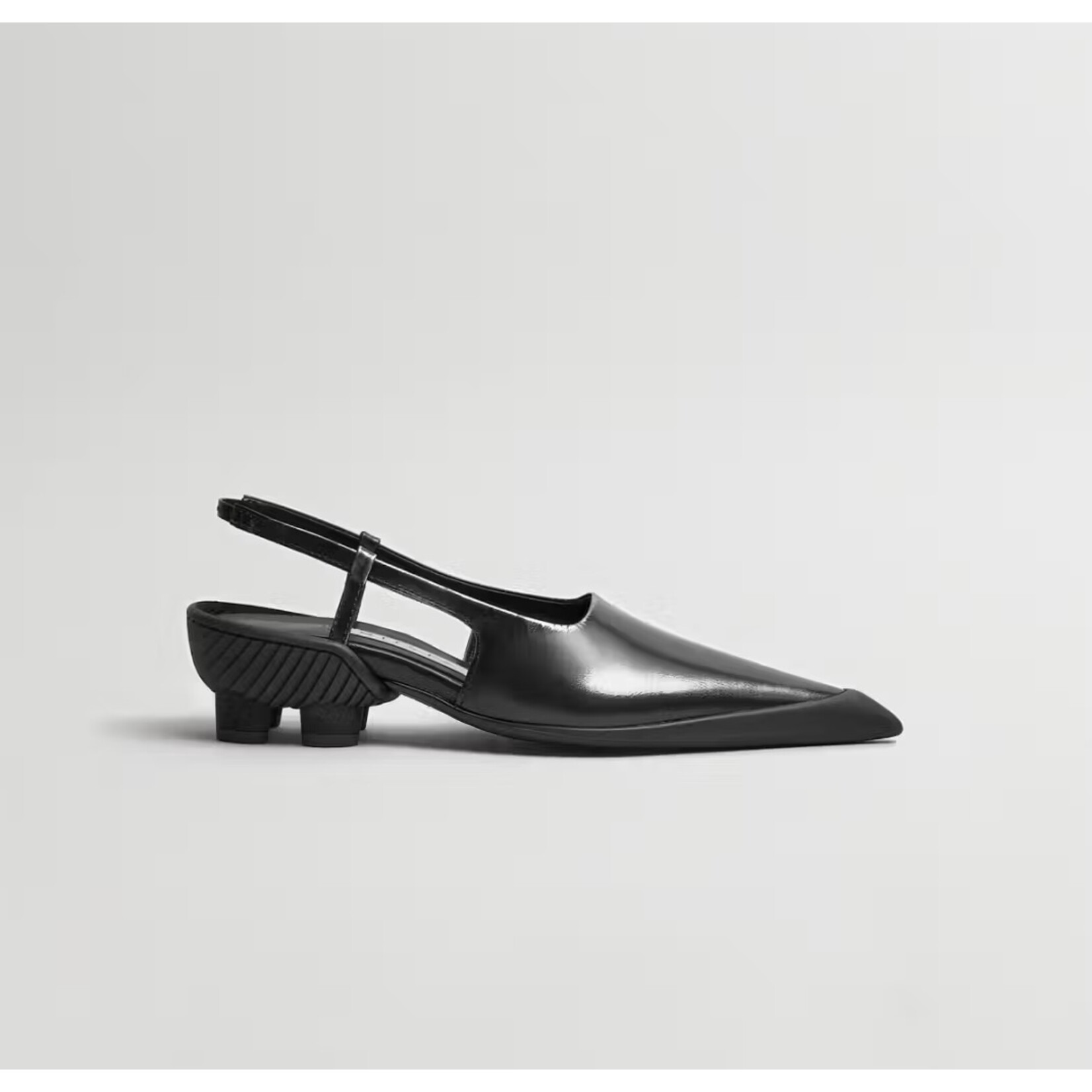 Miista slingback ANNYA silver courts zwart