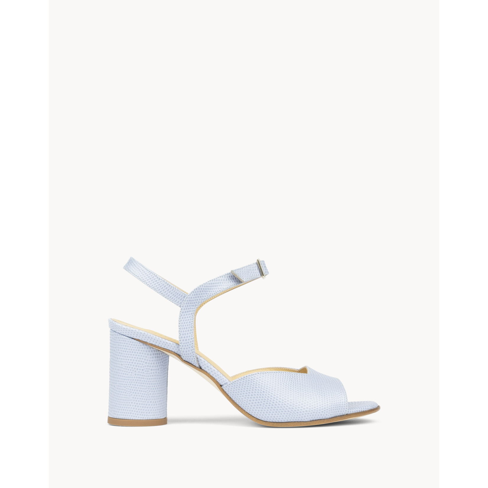 Atelier Content Sandaal Hak licht blauw COCO