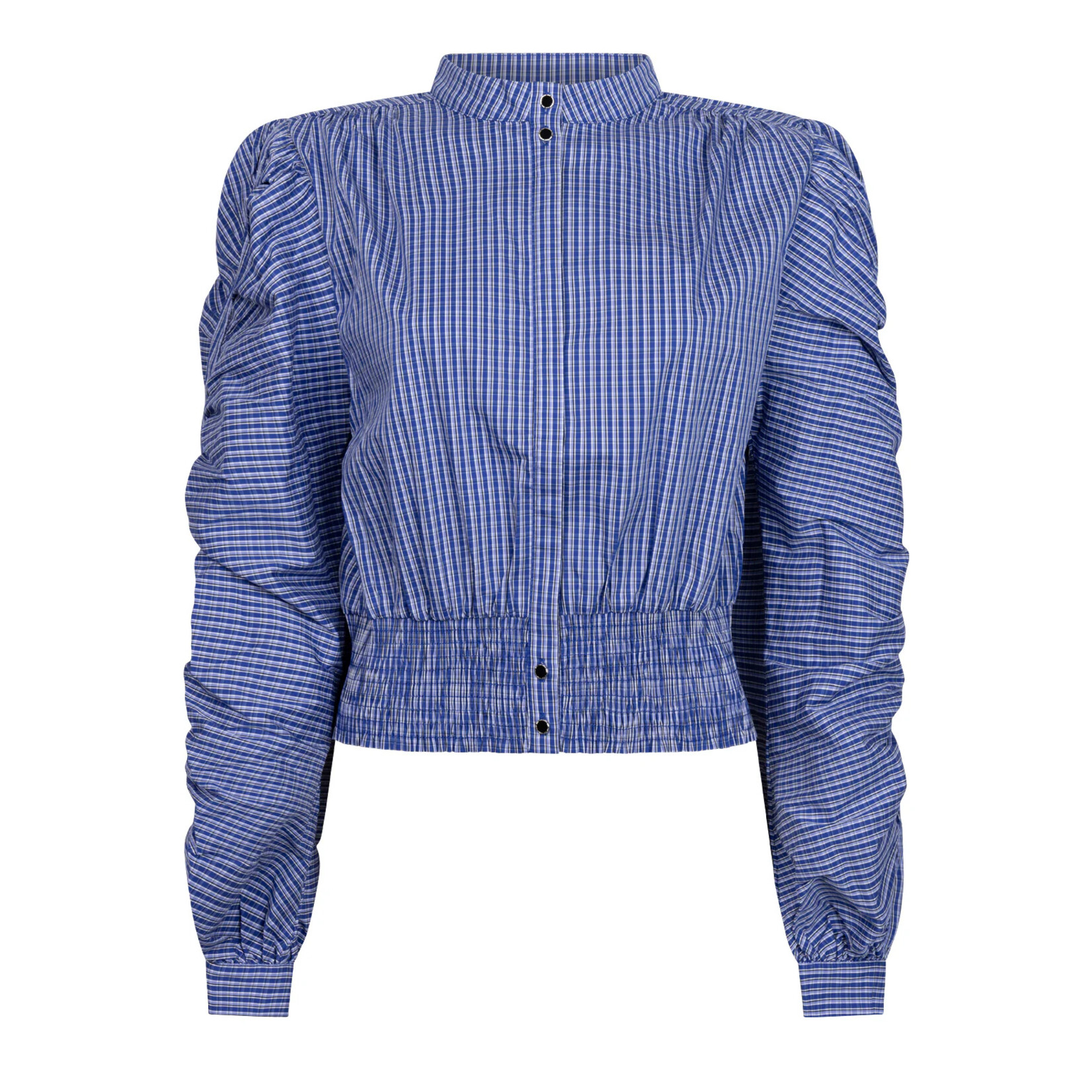 Aaiko blouse BEAUDINE check blauw