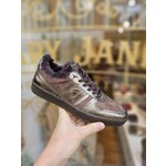MJUS, leren sneaker Alessia donkerbruin