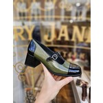 Fly London Solf Pump zwart/groen