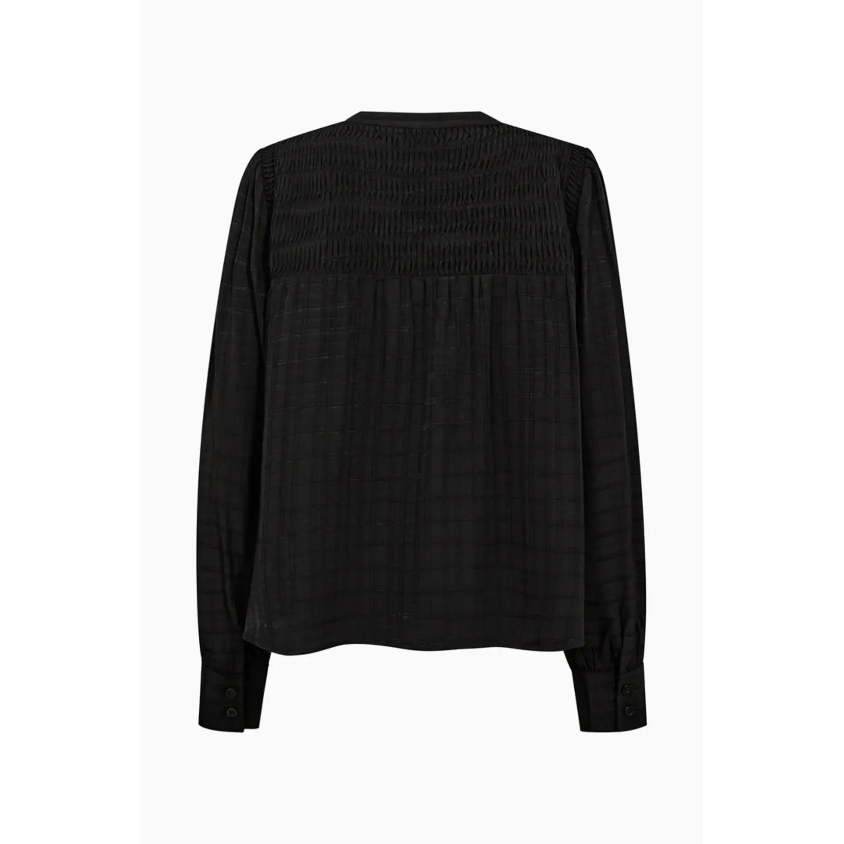 Pieszak Pieszak blouse CASSIE Pintuck viscose zwart