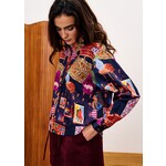FRENCH FRNCH katoenen blouse SARTRE print salon