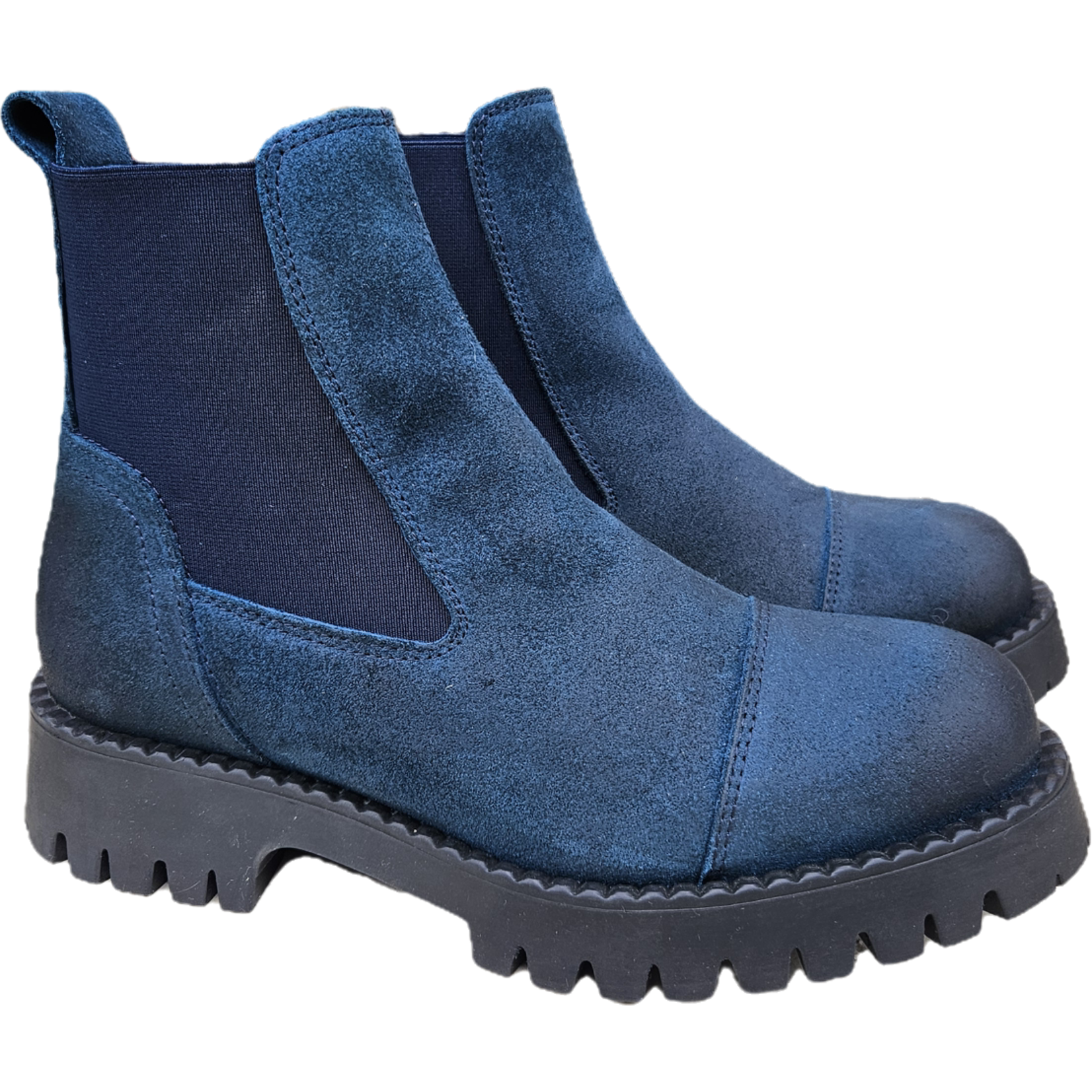 Ten Points chelsea enkellaarsje PENNY blauw