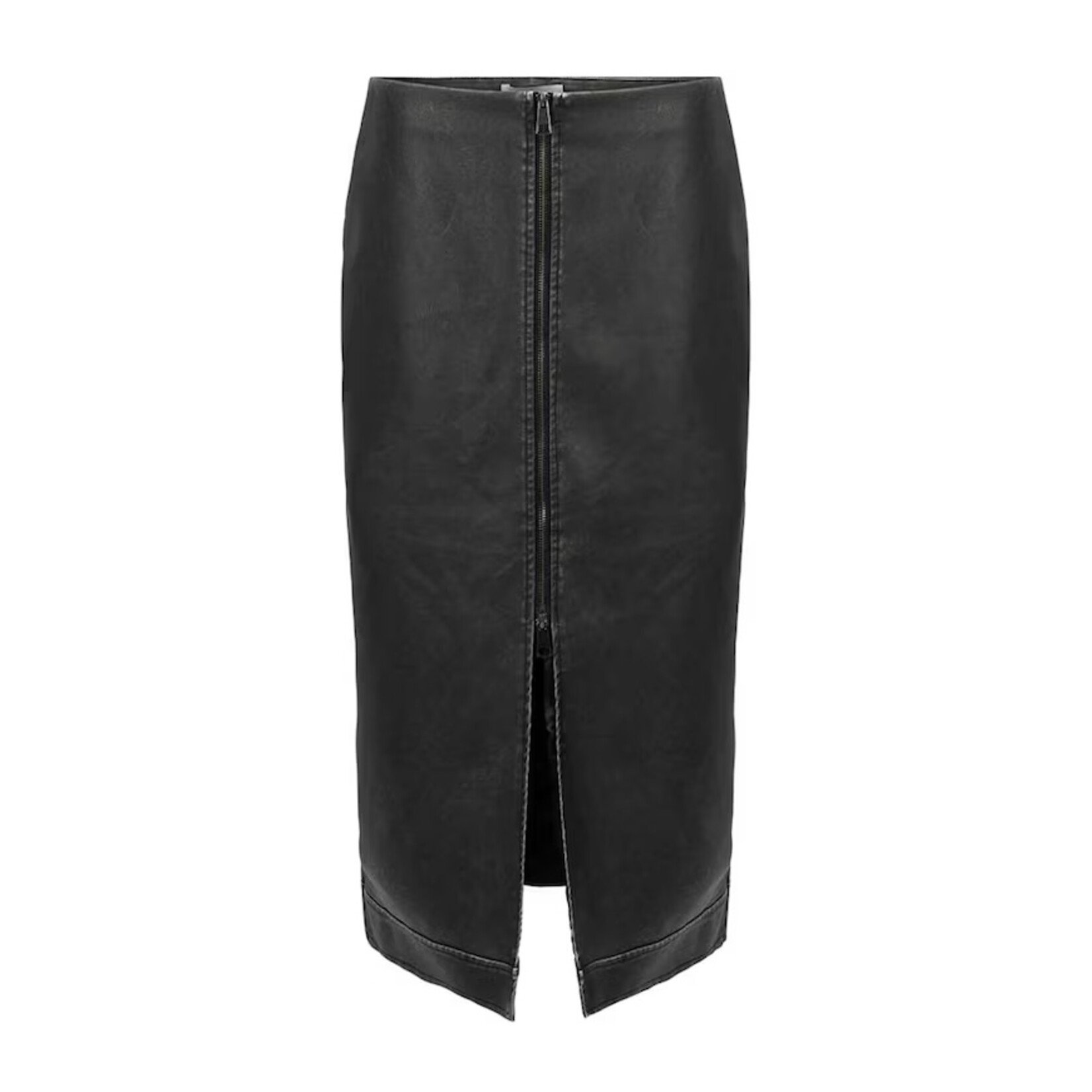 Aaiko leatherlook rok ELODIE zwart