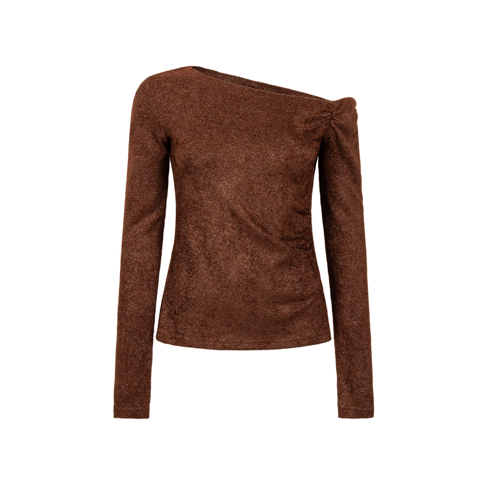 Aaiko top shoulder LUMIA brunette