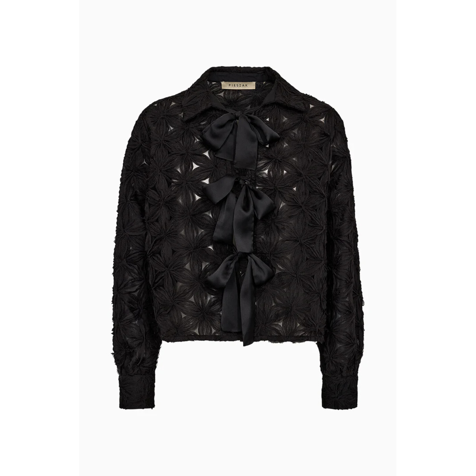 Pieszak Pieszak jasje LEXIE chiffon jacket zwart