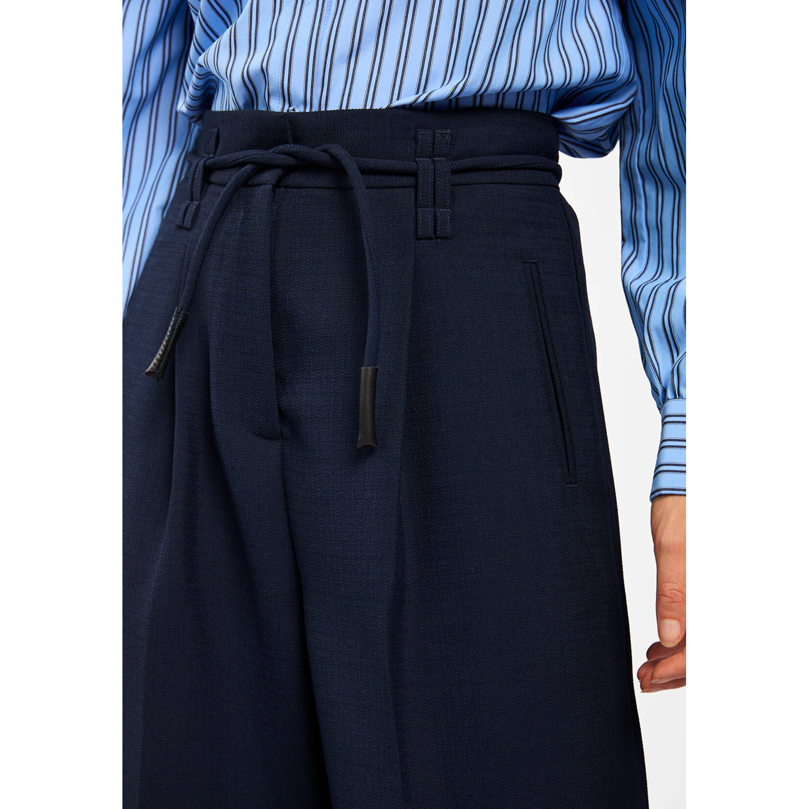 Aaiko broek HAILEY pes dark navy