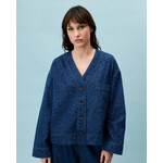 FRNCH FRNCH prespring blouse suit BRUNELLE blauw