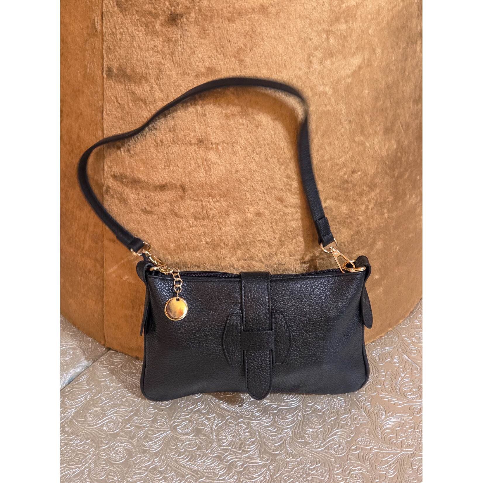 Marlon Bags schoudertas HARMONY zwart