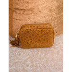 Marlon Bags schoudertas PARIS suede bruin