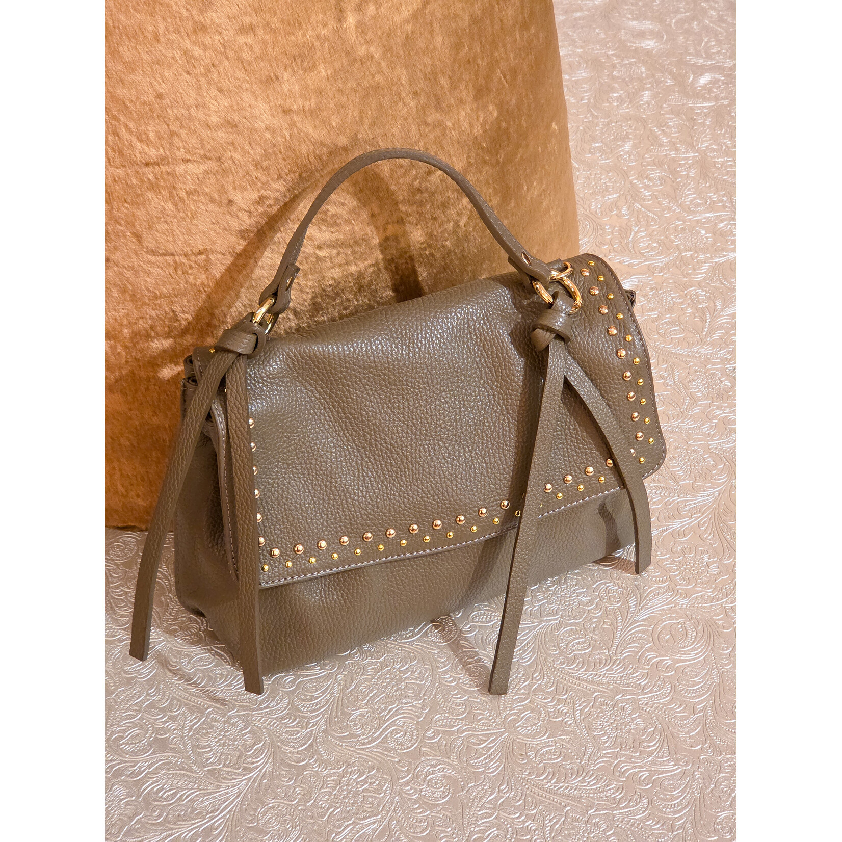 Marlon Bags handtas ARMANDO taupe