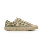 Sanjo Sanjo vegan veterschoen stripe PINMA matcha