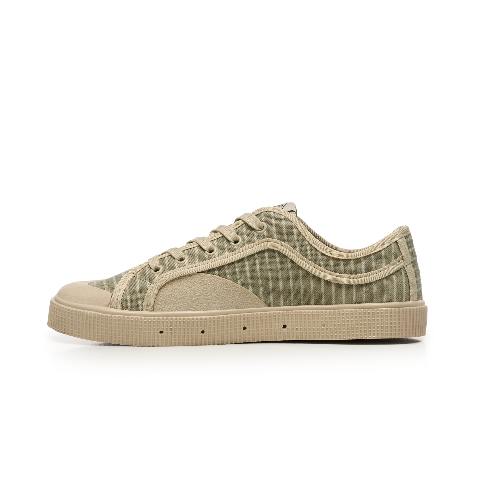 Sanjo Sanjo vegan veterschoen stripe PINMA matcha