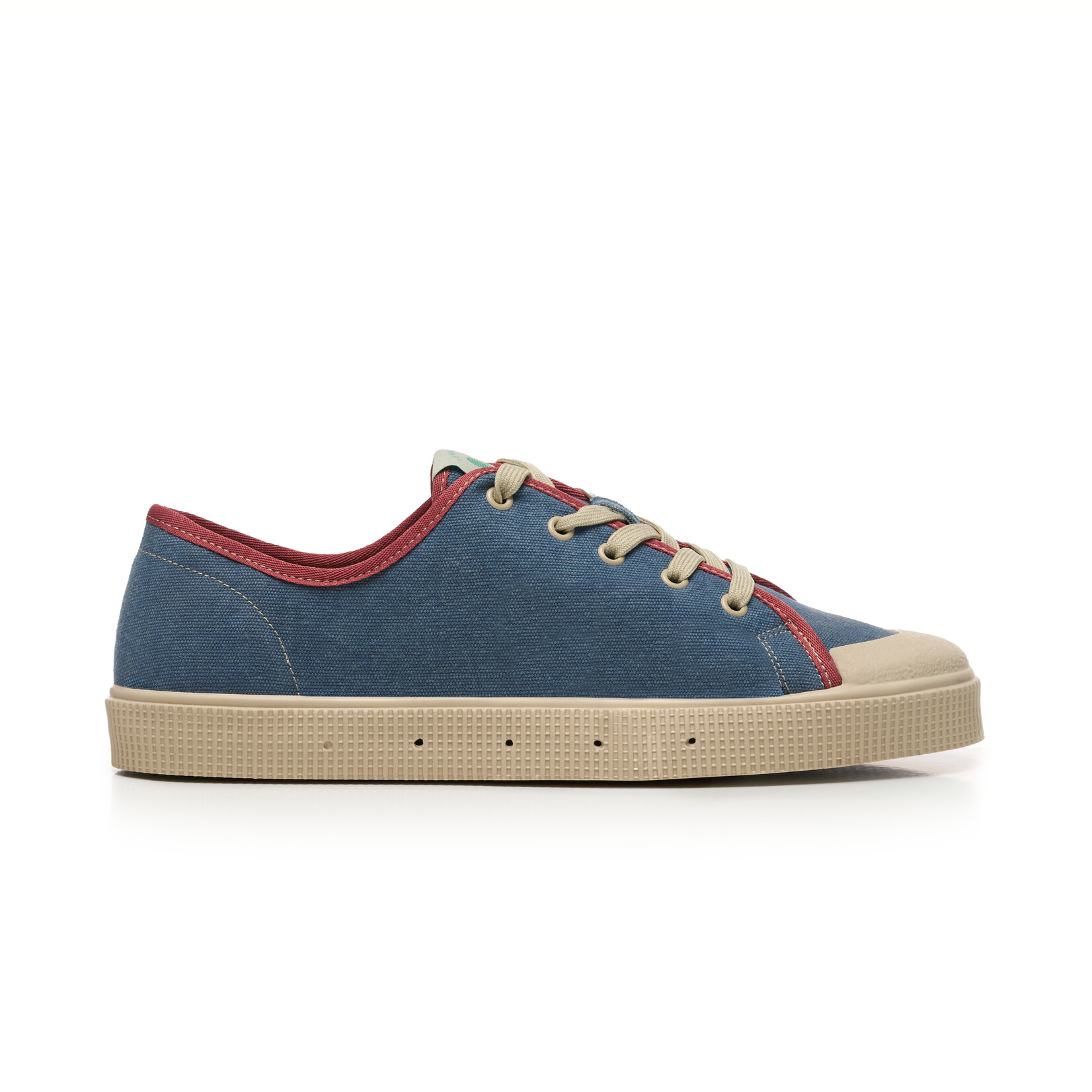 Sanjo Sanjo vegan veterschoen OCEAN blauw
