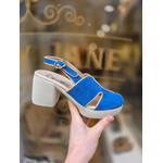 Fly London sandaal suede FORY blauw