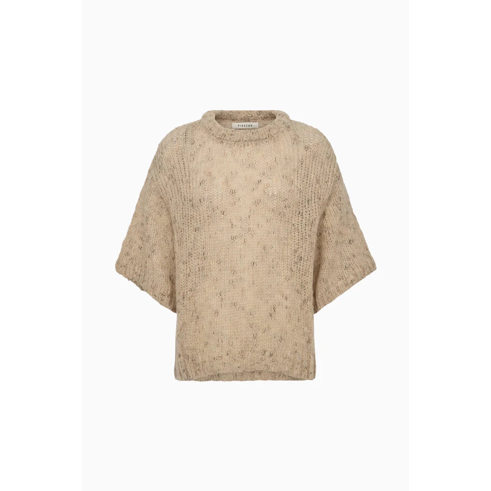 Pieszak Pieszak MAGGIE ss knit beige