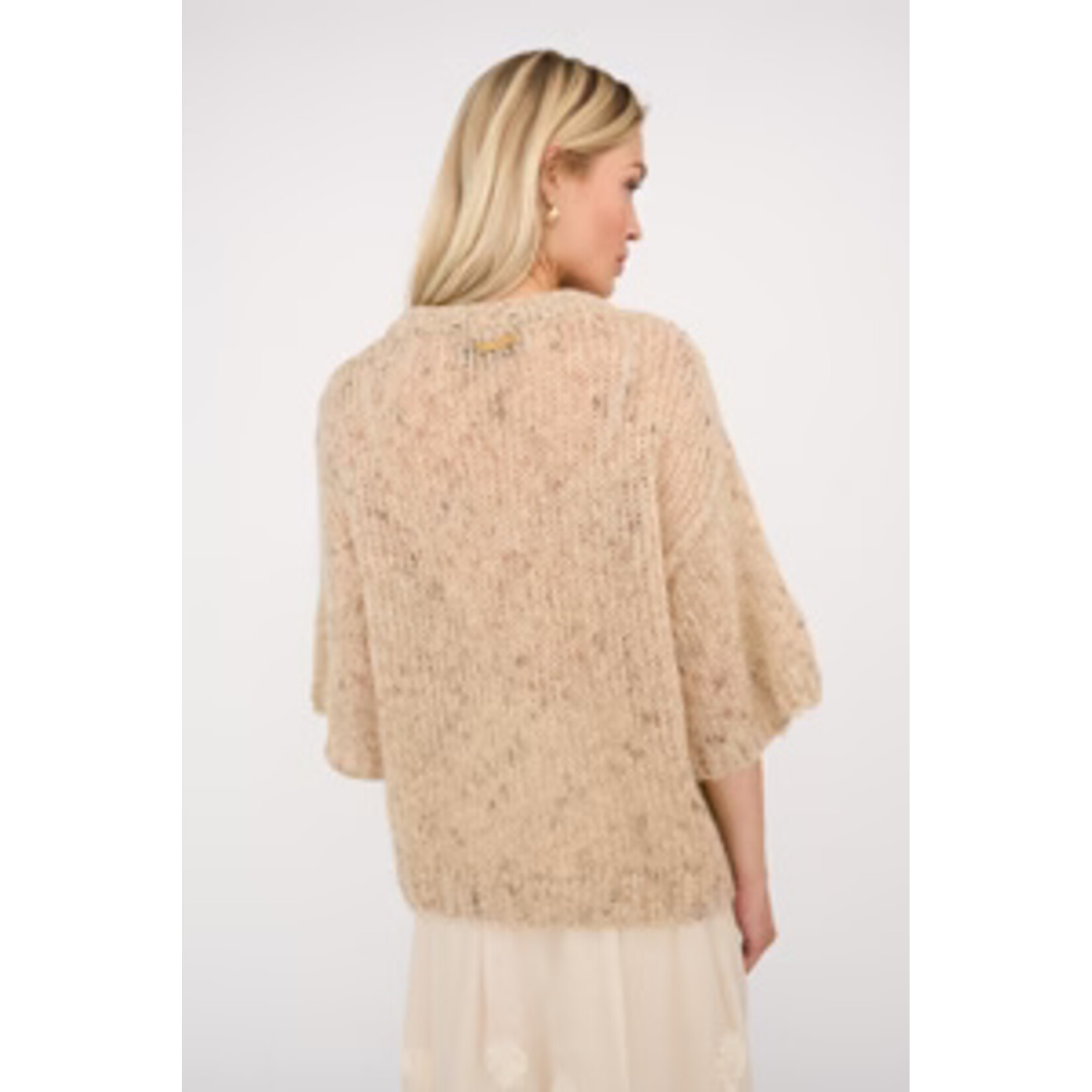 Pieszak Pieszak MAGGIE ss knit beige