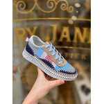 Hello Comfort Hello Comfort woven sneaker ATLANTA blauw multi