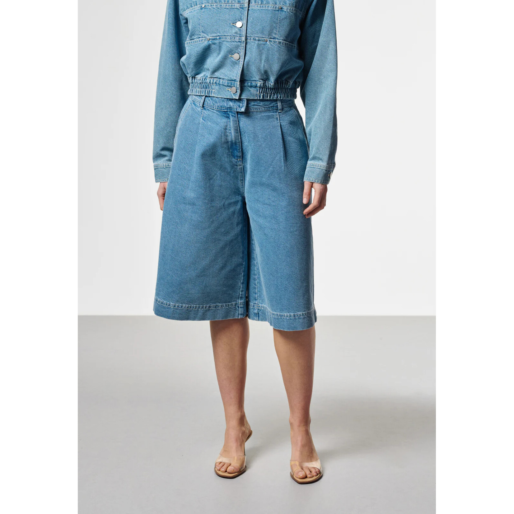 Aaiko bermuda short INAYA denim