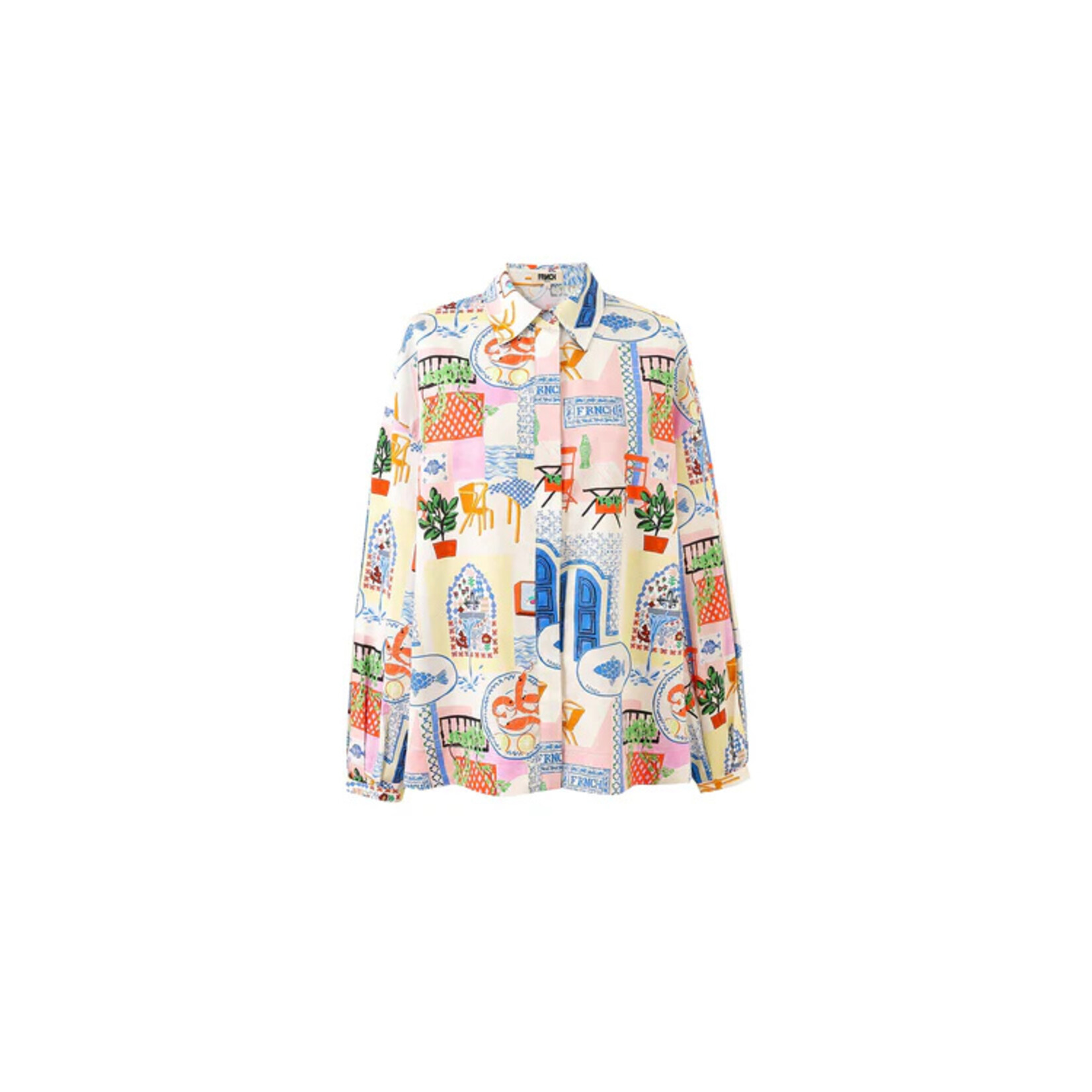 FRNCH FRNCH blouse print TOPAZE multi