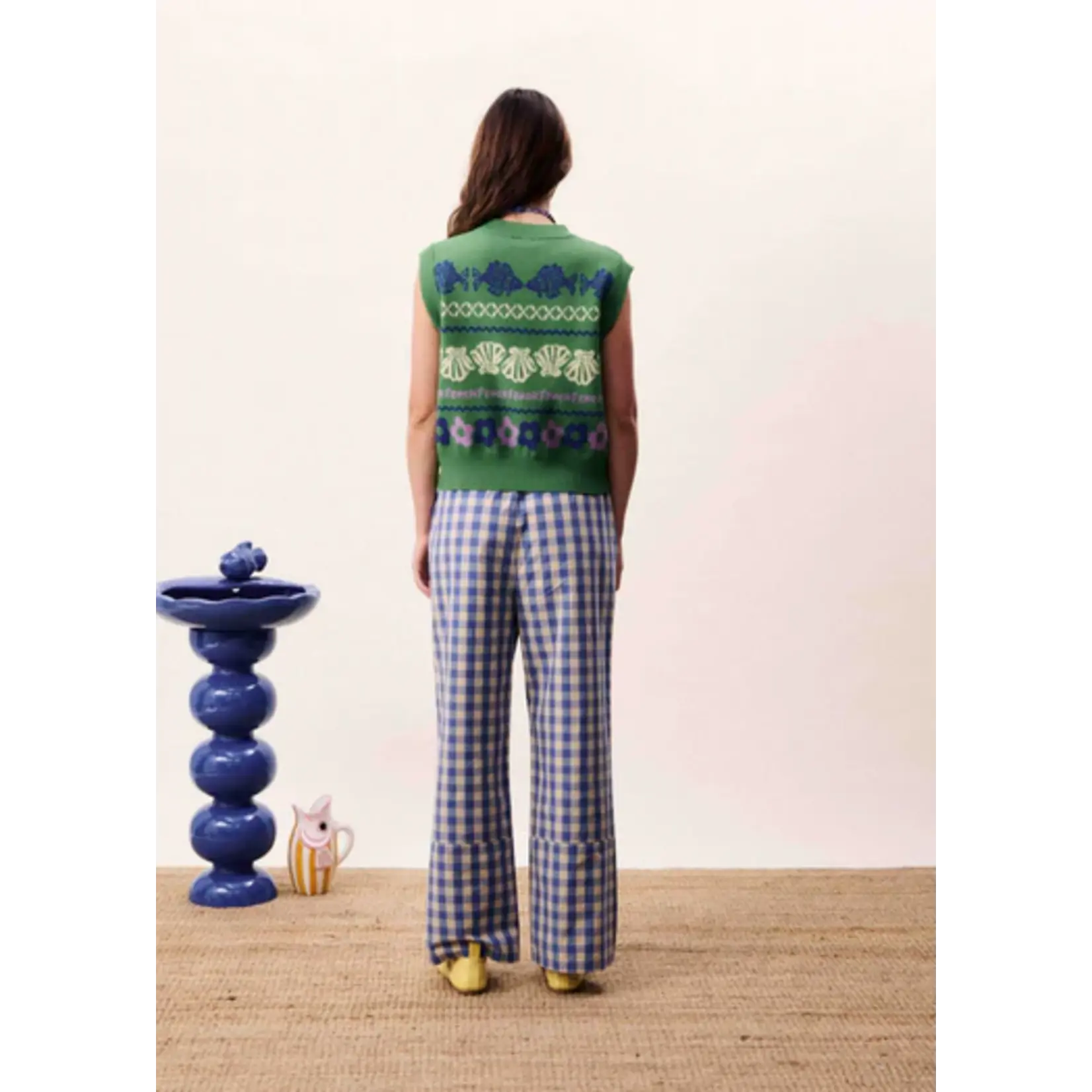 FRNCH FRNCH spencer JOHANNE pull groen