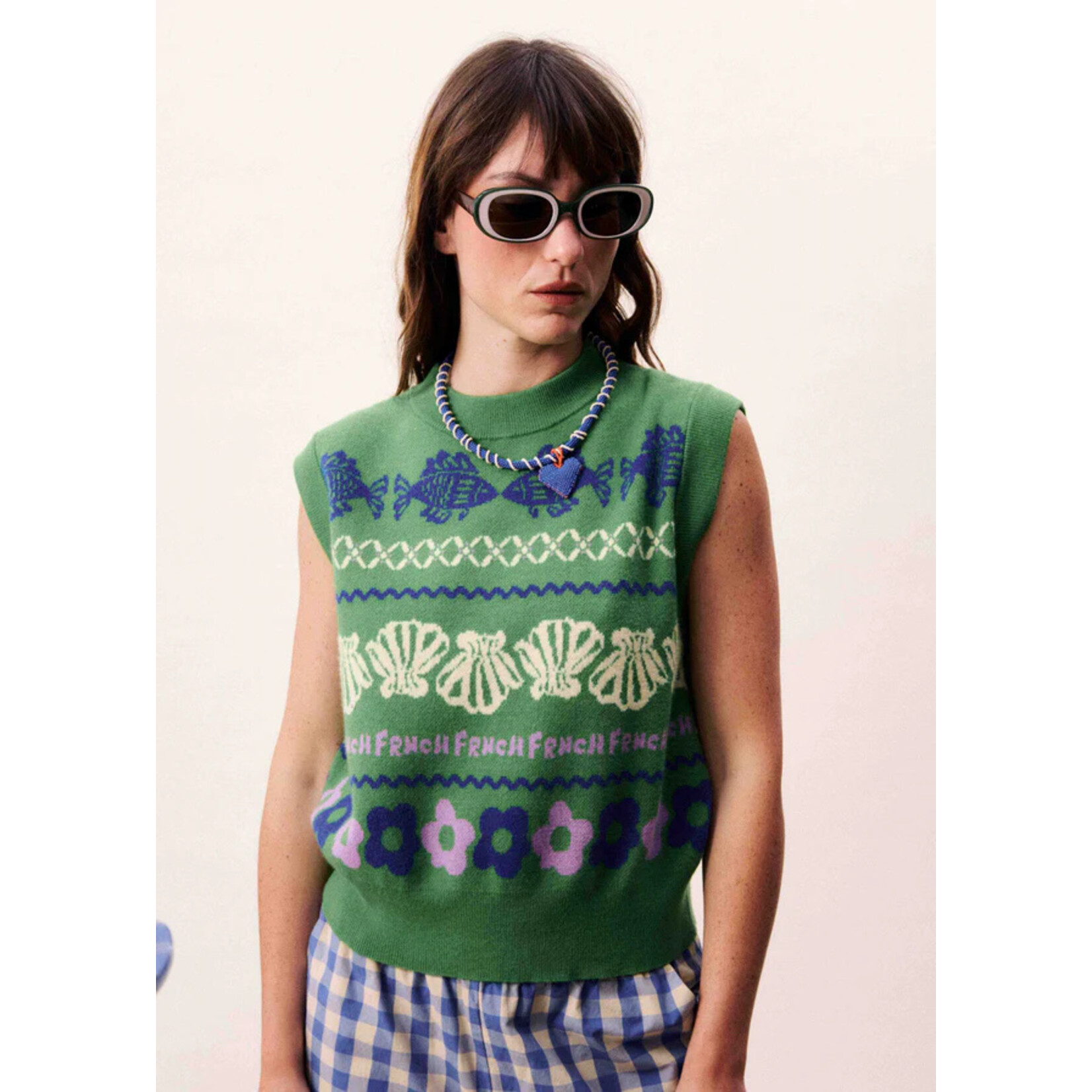 FRNCH FRNCH spencer JOHANNE pull groen