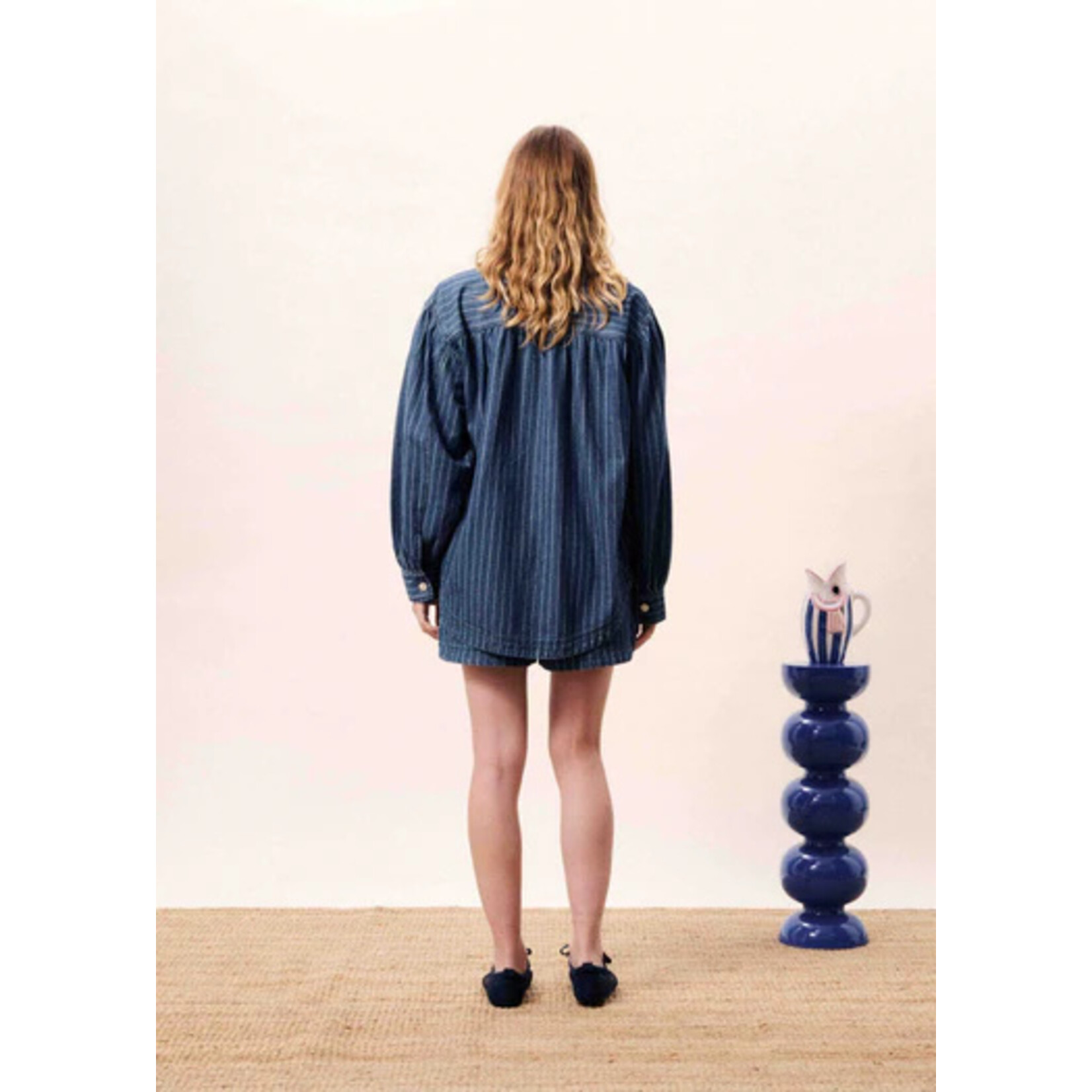 FRNCH FRNCH spijkerblouse FIDELIA denim