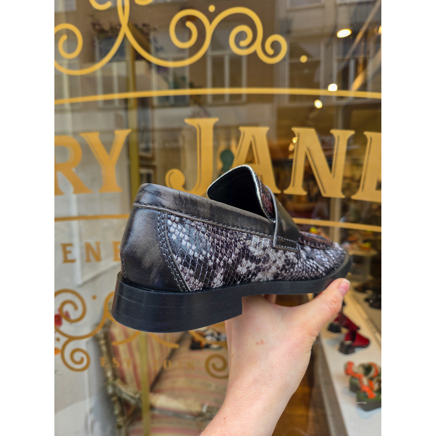 Miista ZITA moccasin loafers bruin/grijs