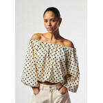 AAIKO top dots MADDY creme/zwart