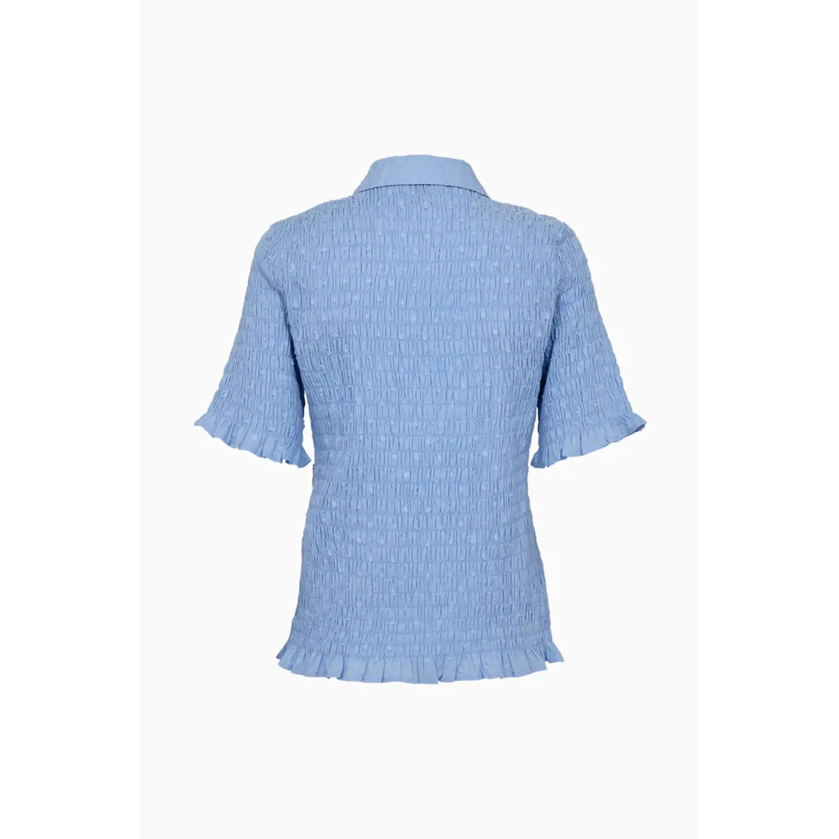 Pieszak Pieszak top CALA smock shirt blauw