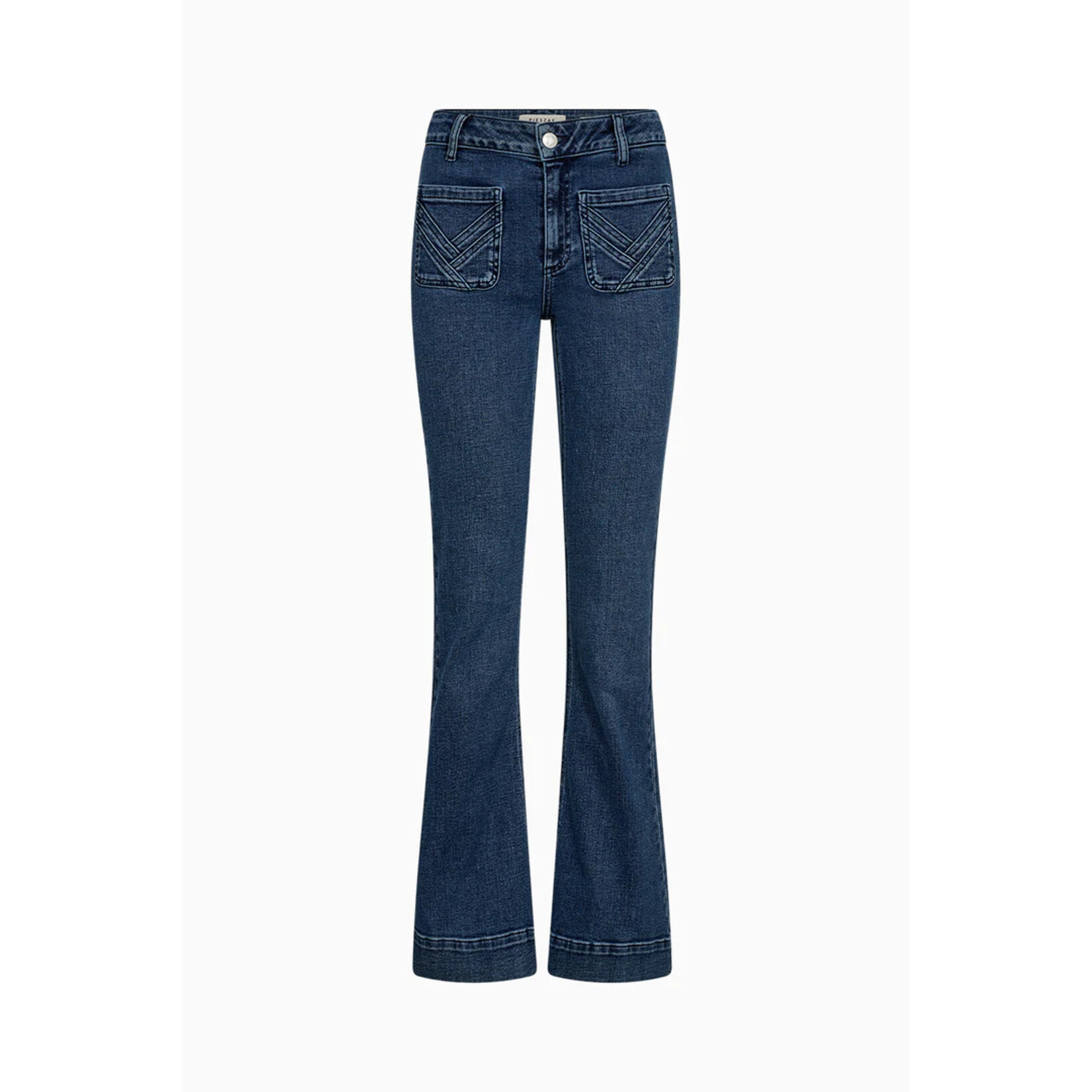 Pieszak Pieszak jeans CARLA love jeans mid waist blue