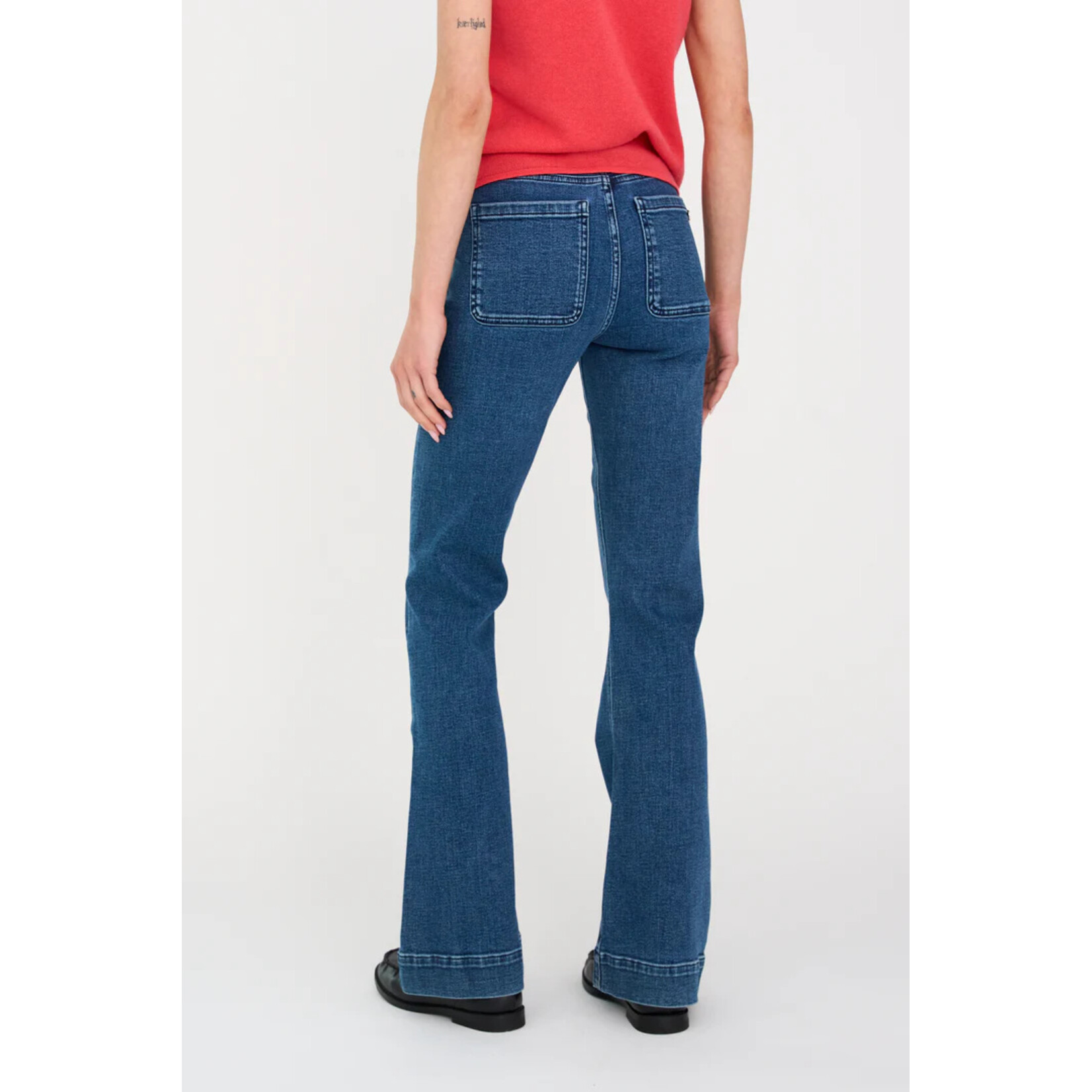 Pieszak Pieszak jeans CARLA love jeans mid waist blue