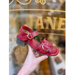 Fly London sandaal EBLI gesp lipstick red