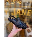 MJUS leren slingback loafer LOUEN zwart