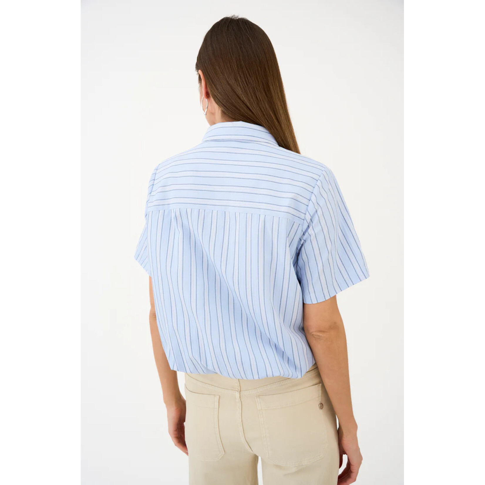 Pieszak Pieszak MADISON balloon shirt stripe