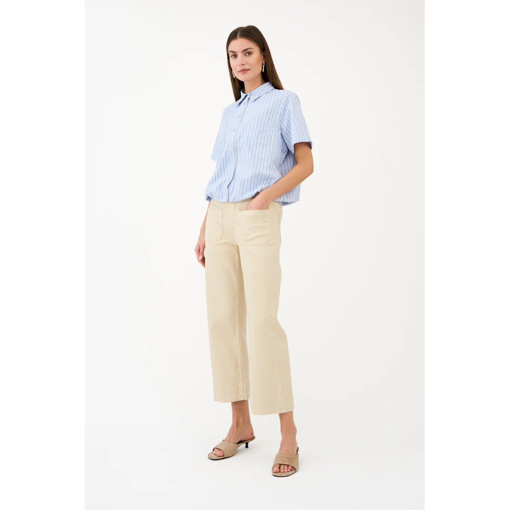 Pieszak Pieszak MADISON balloon shirt stripe