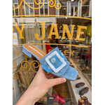 FRANK denim slipper FLARE denim/blauw