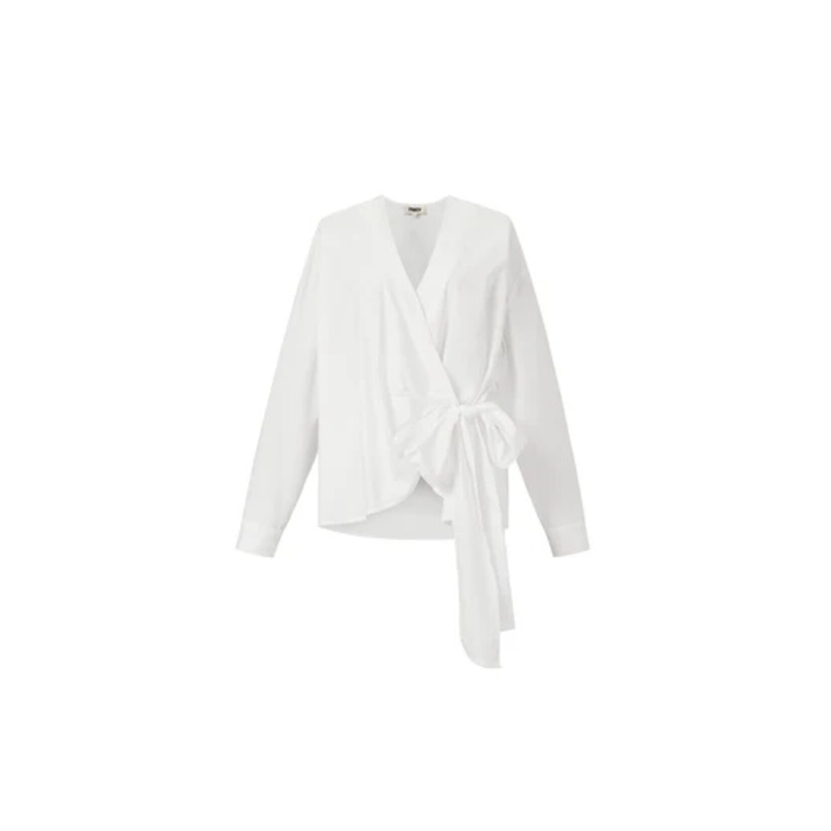 FRNCH FRNCH blouse omslag LANAQUA top wit