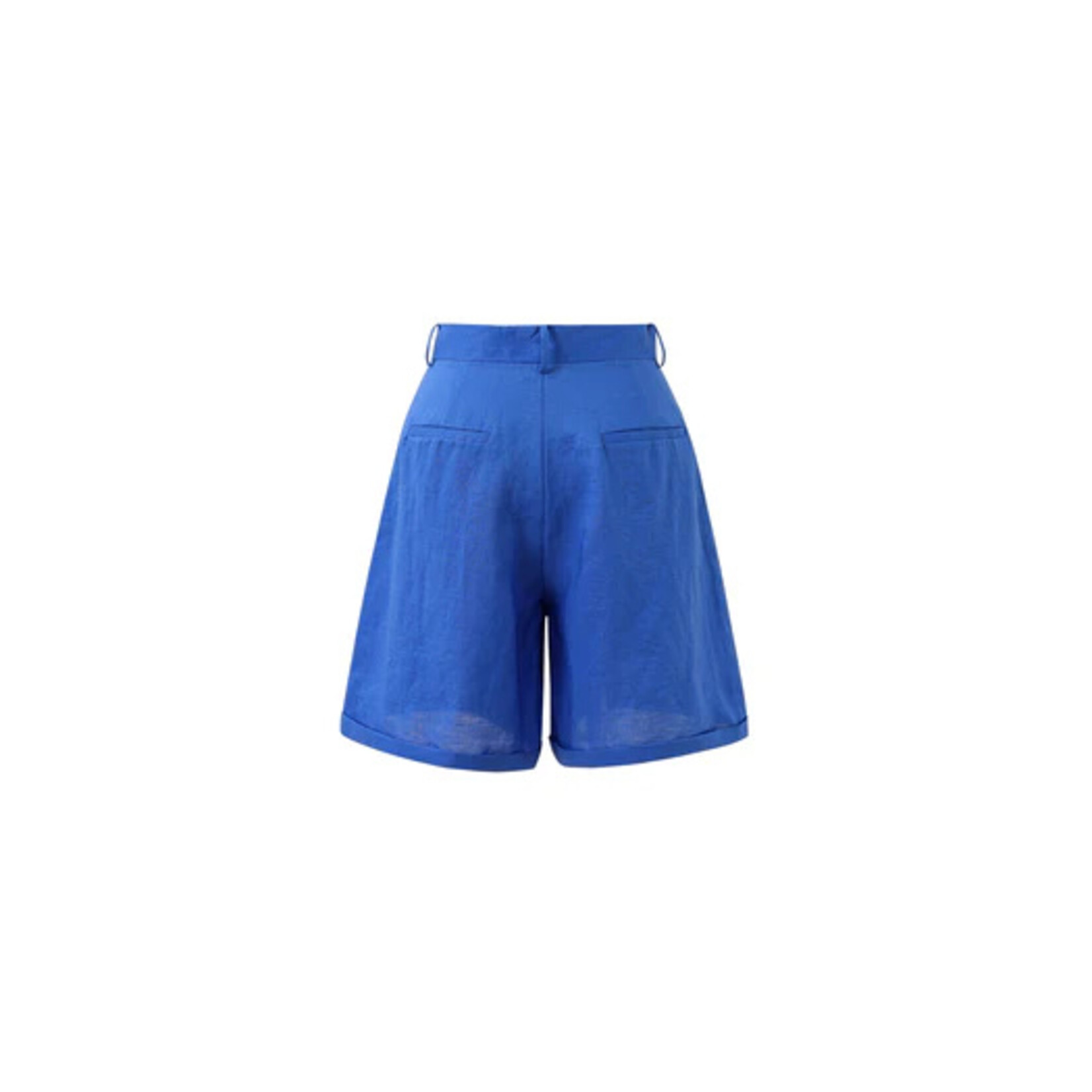 FRNCH F1FRNCH bermuda ramie/katoen SAVERIO blauw555 HS26 SS26 FRNCH bermuda ramie/katoen SAVERIO blauw