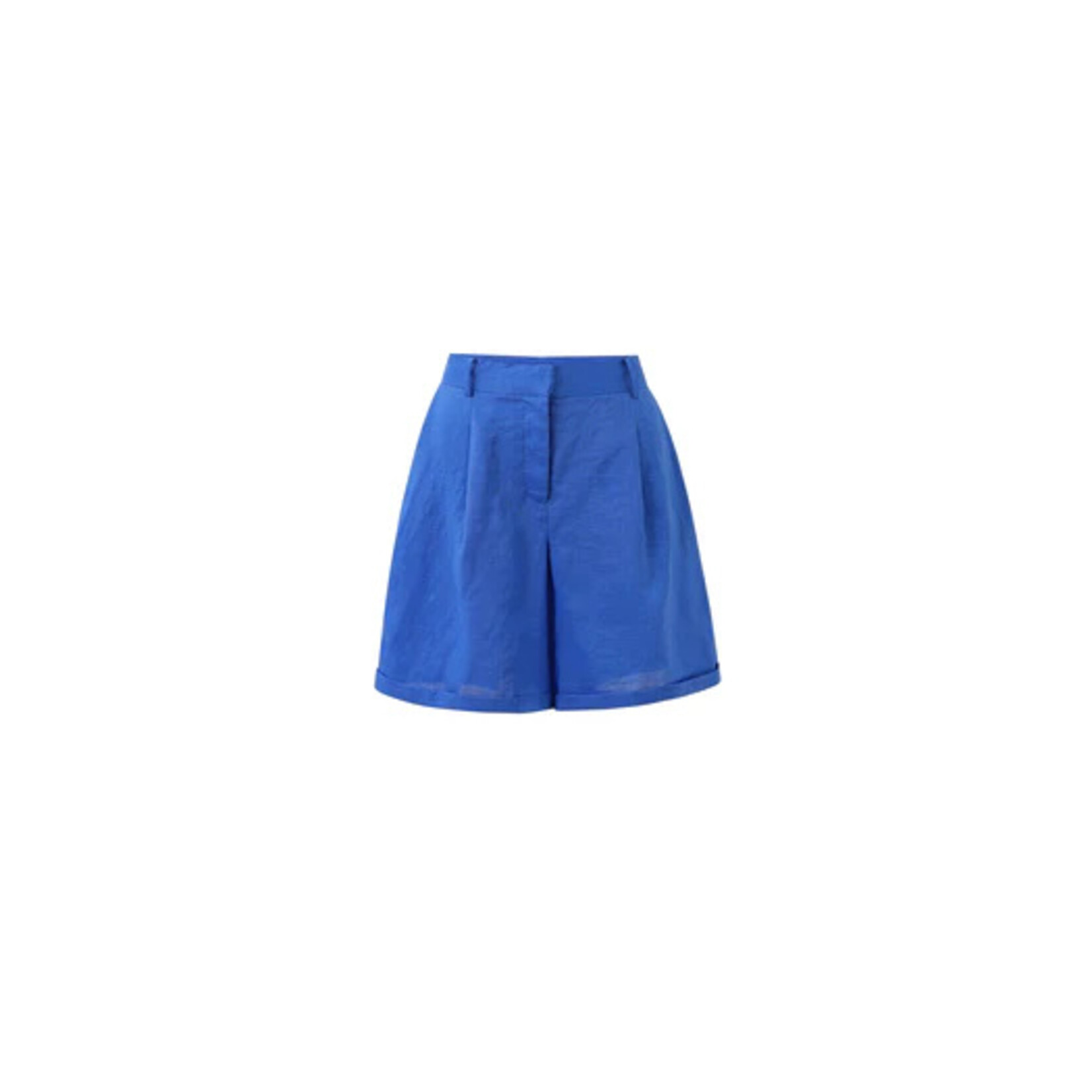 FRNCH F1FRNCH bermuda ramie/katoen SAVERIO blauw555 HS26 SS26 FRNCH bermuda ramie/katoen SAVERIO blauw